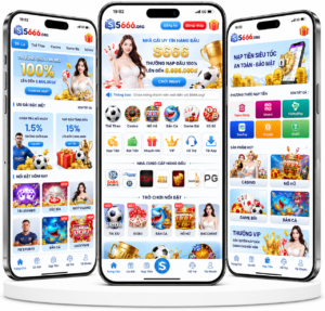 Giao diện trang chủ S666 trên điện thoại